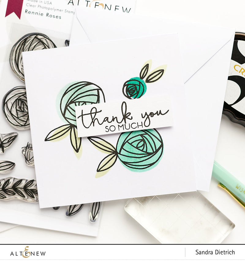 Rennie Roses Stamp Set Inspiration