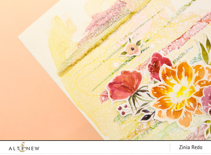 Art Journaling with Shimmer Ink Sprays
