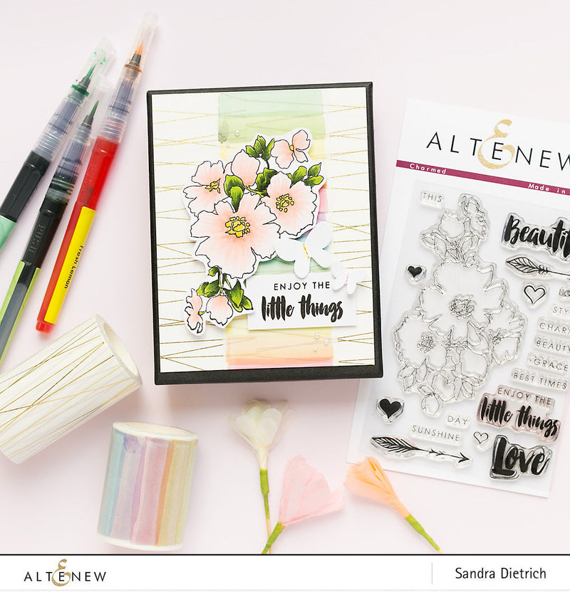 Stamped Gift Box with Charmed Stamp Set