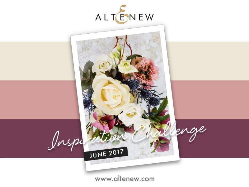 June 2017 Inspiration Challenge – White On White Focal Point