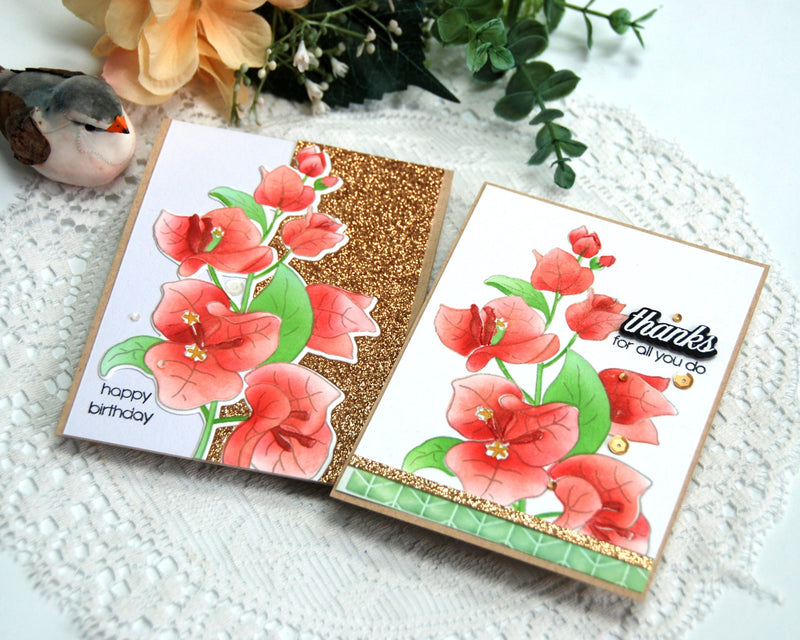 Add That Extra Shine Without a Mess Using Glitter Paper!