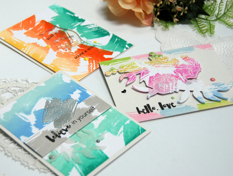 Stamp Focus: Graphic Brushstrokes Stamp Set