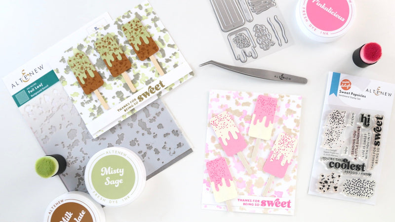 2 Creative Card Ideas Using the Mini Delight Sweet Popsicles