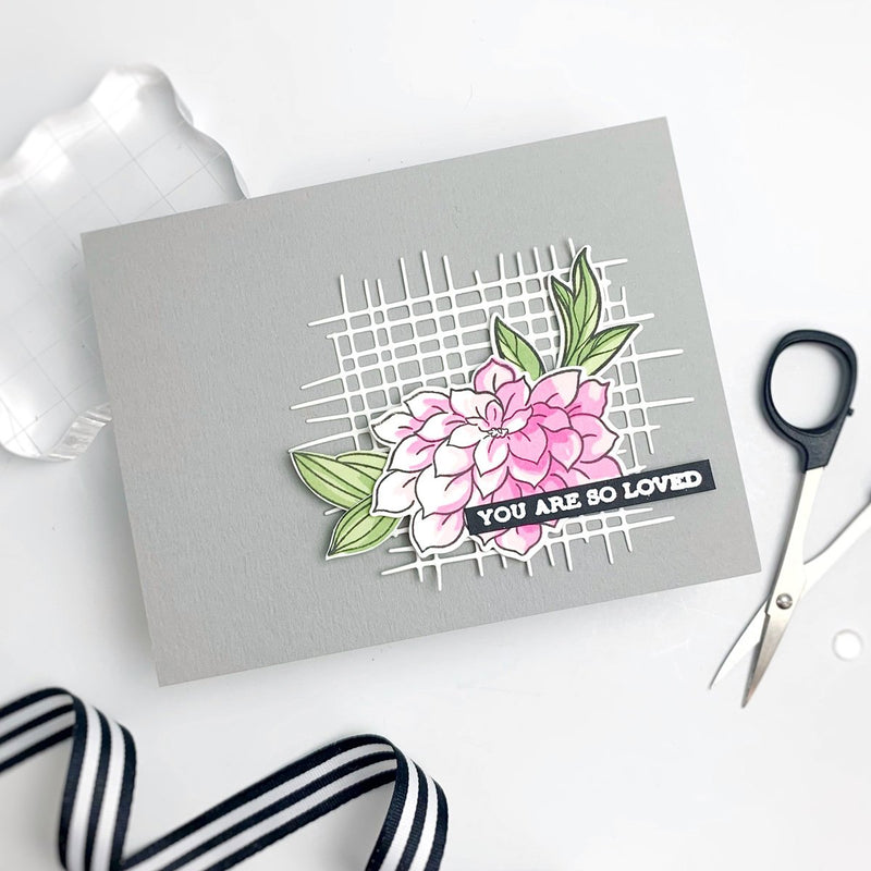 A quick floral card AND a challenge!