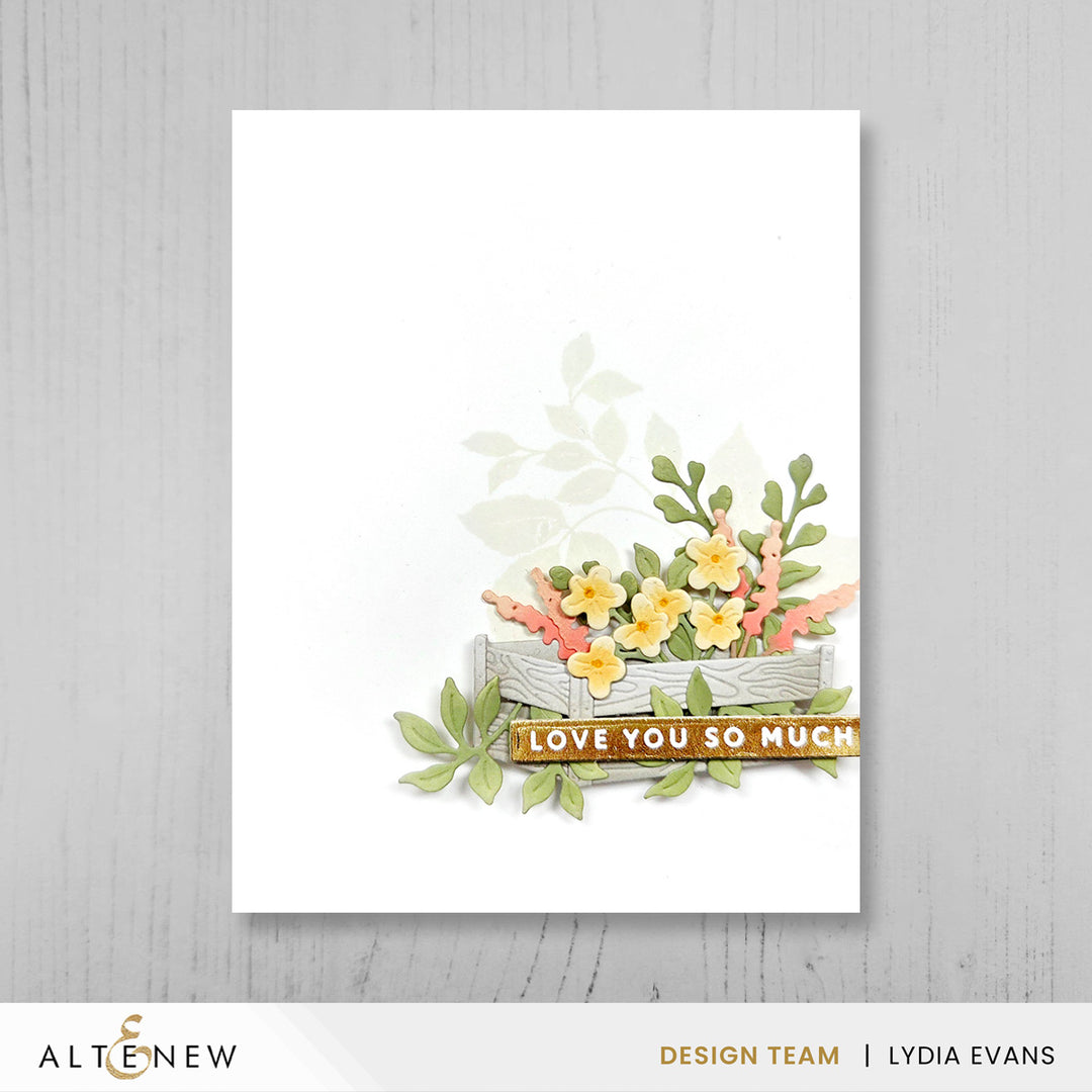 Mini Delight: Gardener's Corner Stamp & Die Set - Altenew