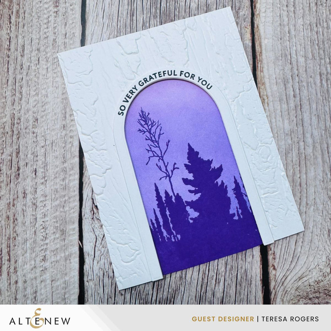 Arched Sentiments Stamp & Die Bundle