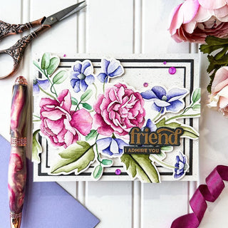 Altenew x The Mint Gardener Collection - Floral Stamps, Stencils, Dies, and Enamel Dots banner 5