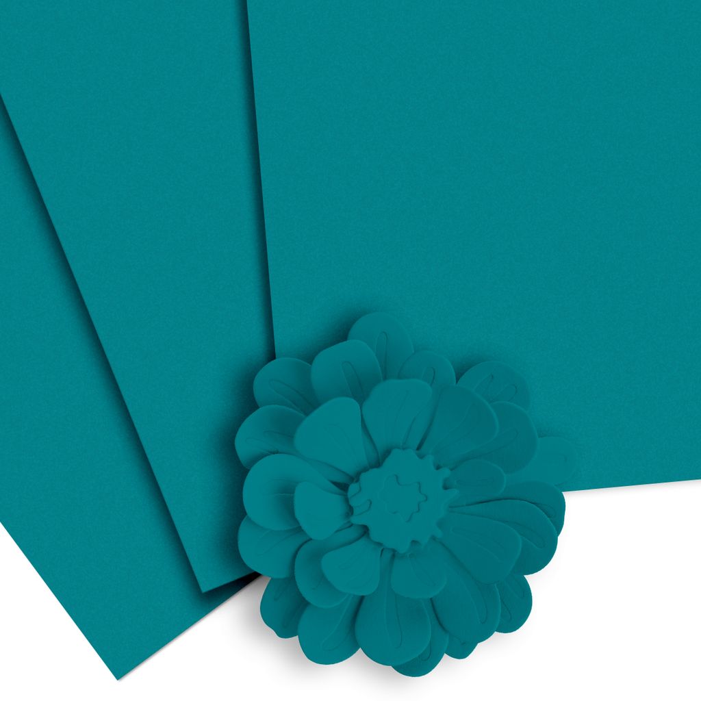 Crafty Necessities: Teal Cave Cardstock (10 sheets/set) - Altenew