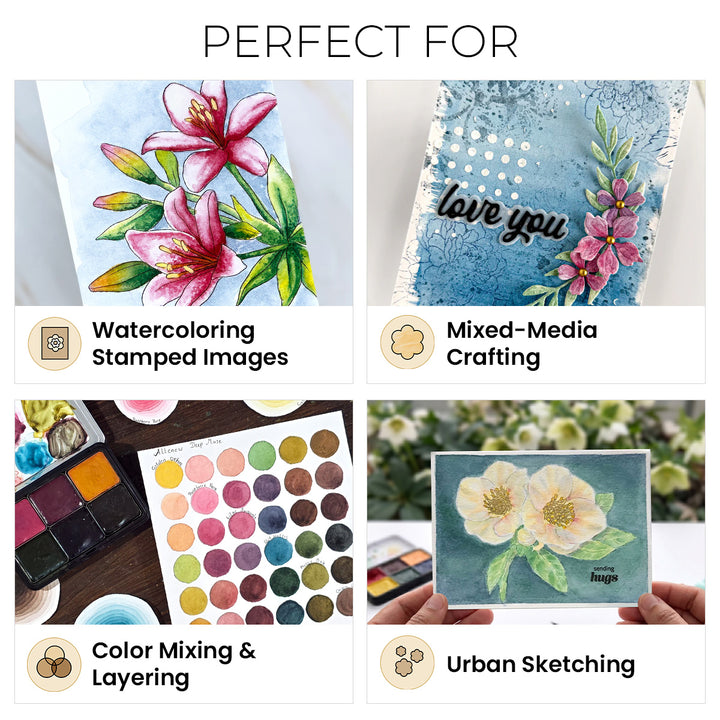 Watercolor Compact - Deep Muse
