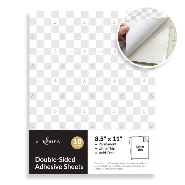 Dreamy Masking Paper and Double-Sided Adhesive Sheets Bundle