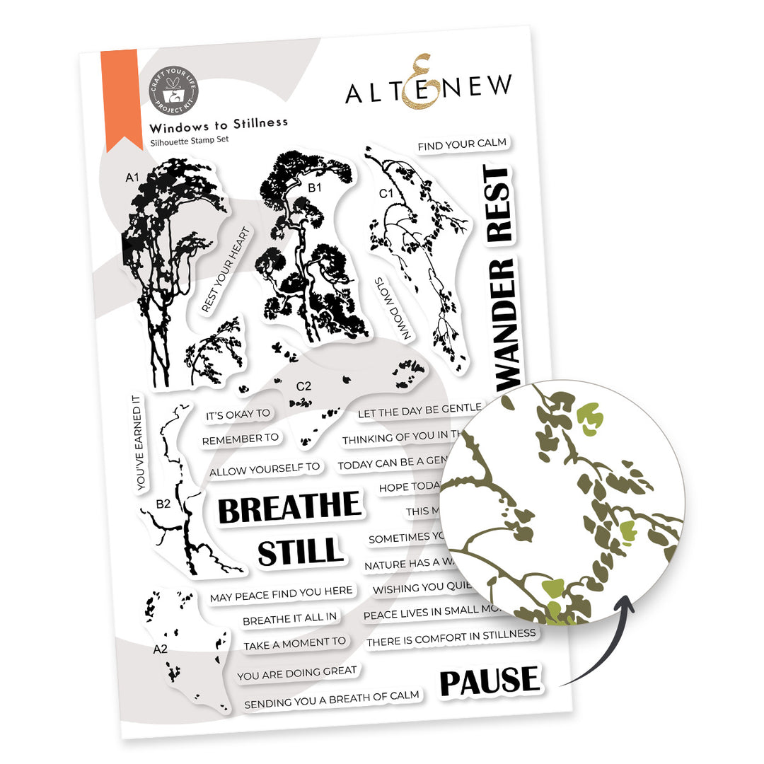 Craft Your Life Project Kit: Windows to Stillness - Altenew