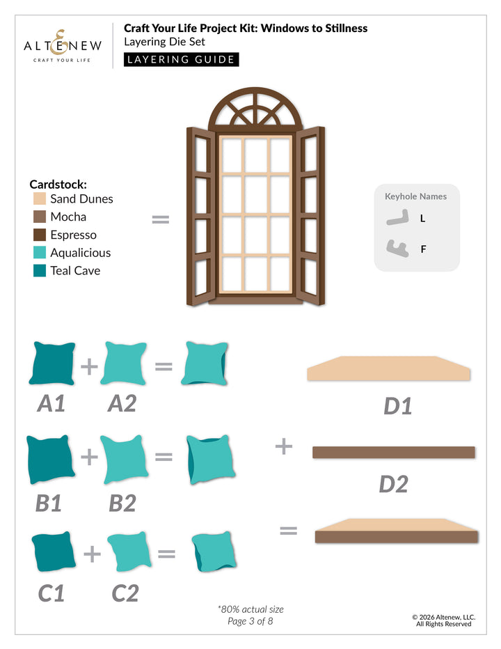 Craft Your Life Project Kit: Windows to Stillness - Altenew
