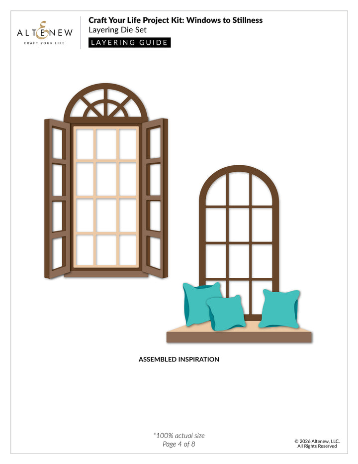 Craft Your Life Project Kit: Windows to Stillness - Altenew