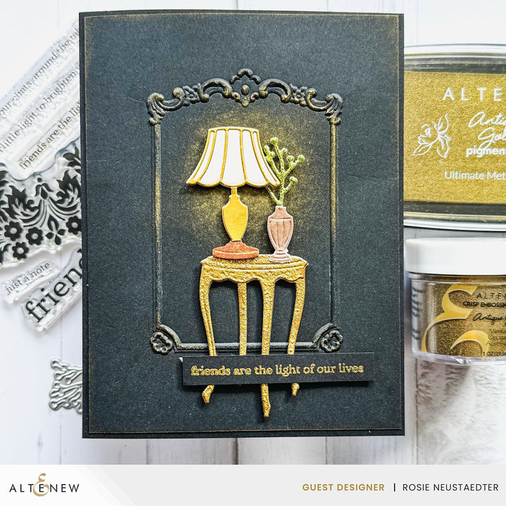 Mini Delight: Timeless Glow Stamp & Die Set - Altenew