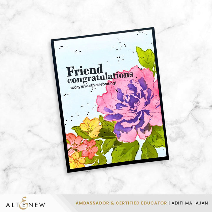 Build-A-Garden: Garland Grace Add-On Die Set - Altenew