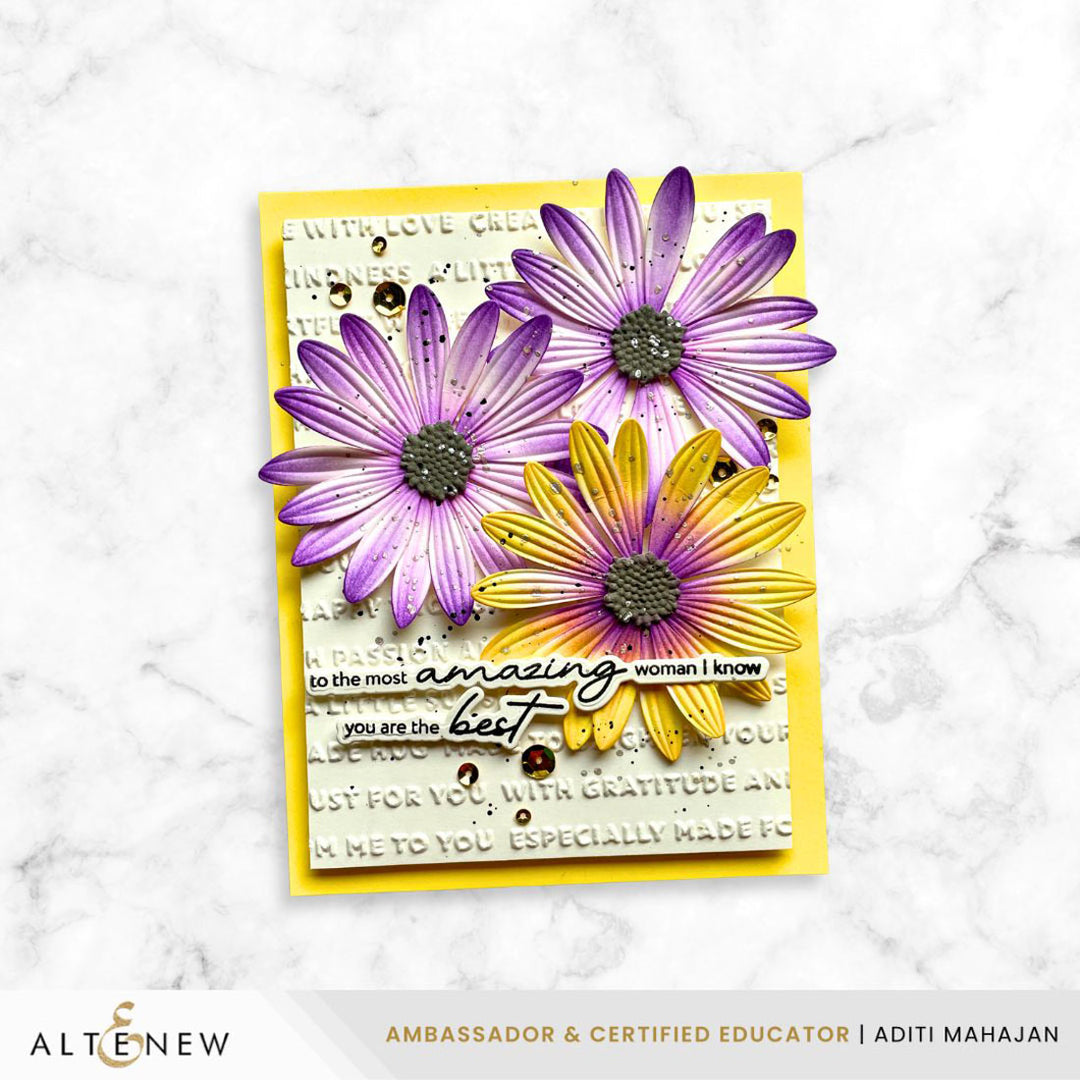 Handmade Happiness 3D Embossing Folder - Altenew