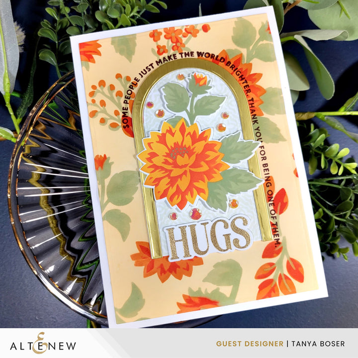 Arched Sentiments Stamp & Die Bundle