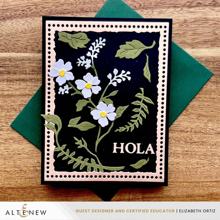 Creative Cuts: EZ Arrangement Antique Leaves Layering Die Set - Altenew
