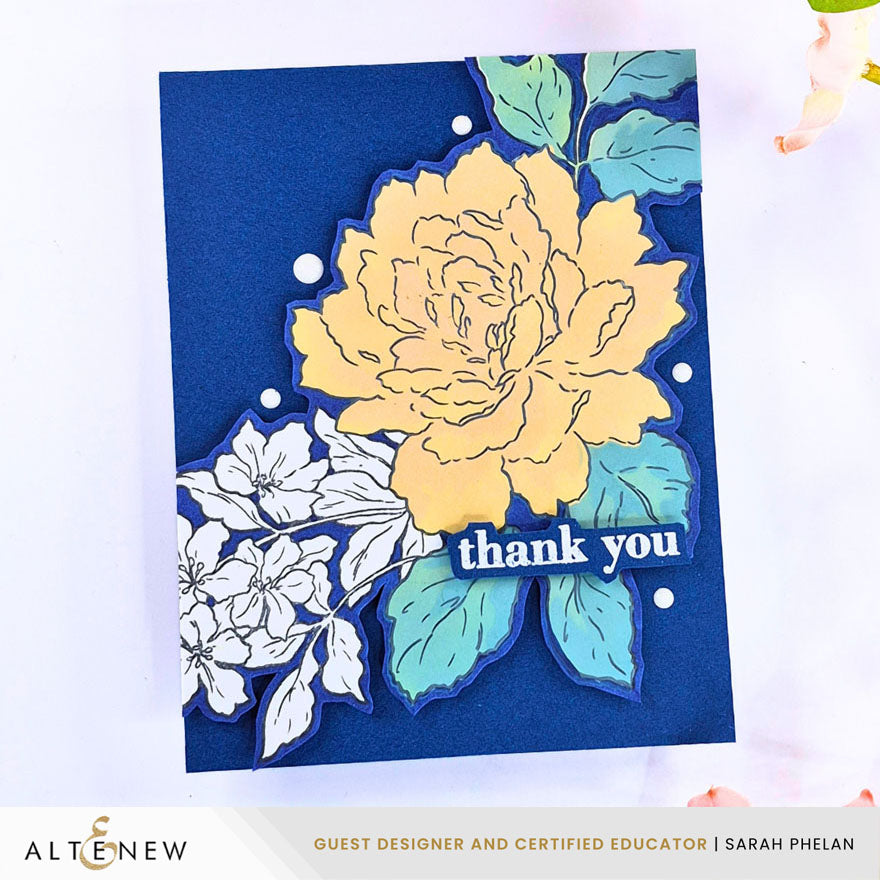 Build-A-Garden: Garland Grace Add-On Die Set - Altenew
