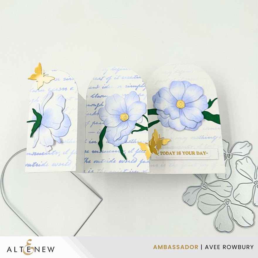 Craft-A-Flower: Butterfly Ranunculus Layering Die Set - Altenew