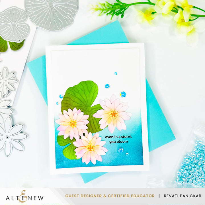 Pond Lilies Layering Die Set - Altenew
