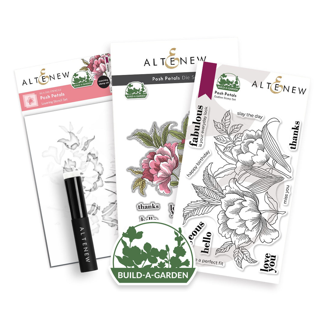 Build-A-Garden: Posh Petals - Altenew