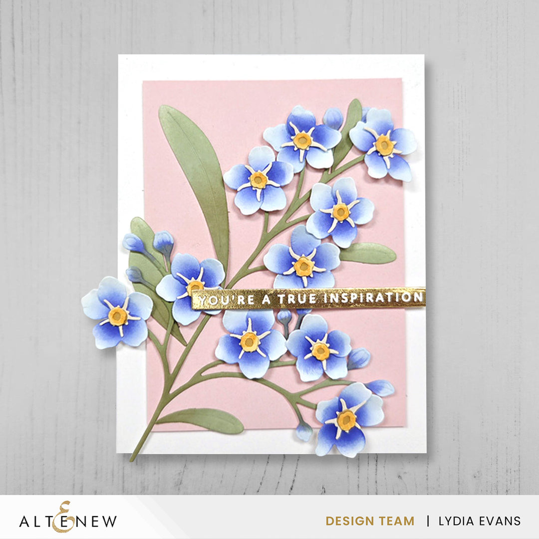 Craft-A-Flower: Forget-Me-Not Layering Die Set - Altenew