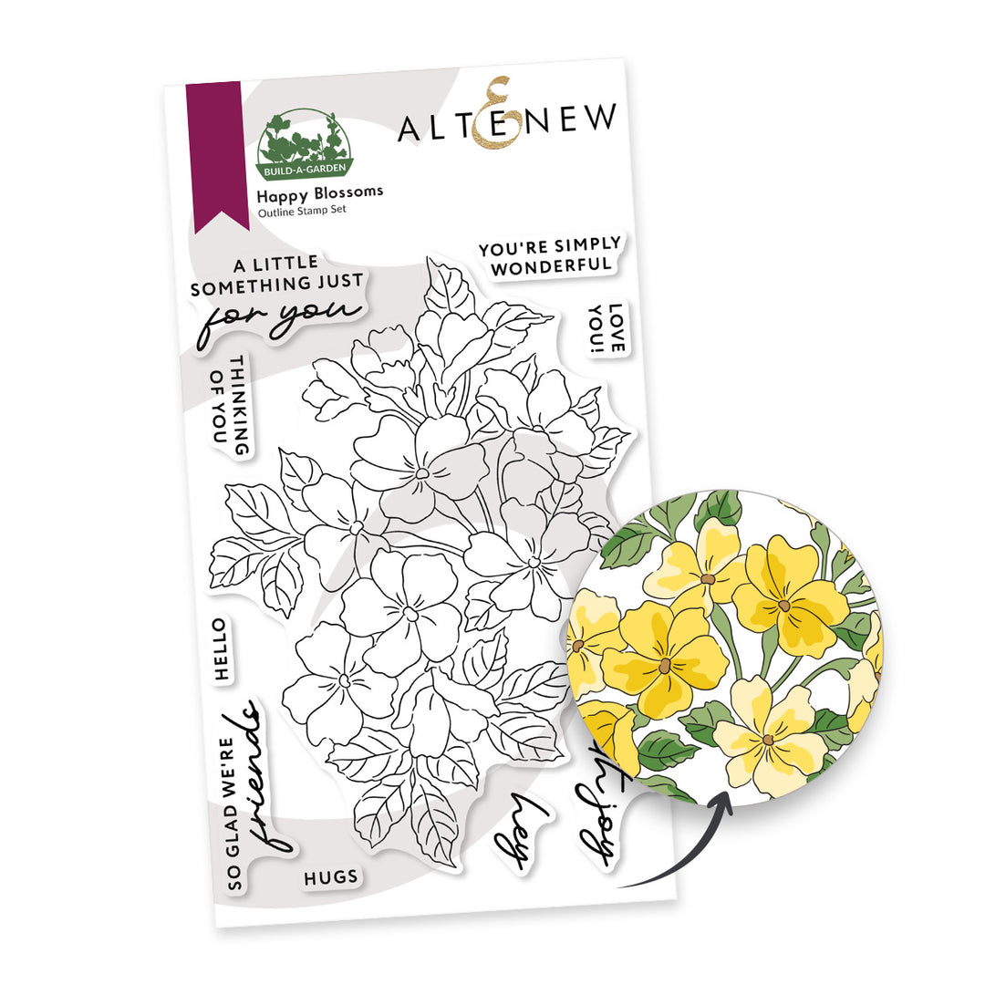 Build-A-Garden: Happy Blossoms - Altenew