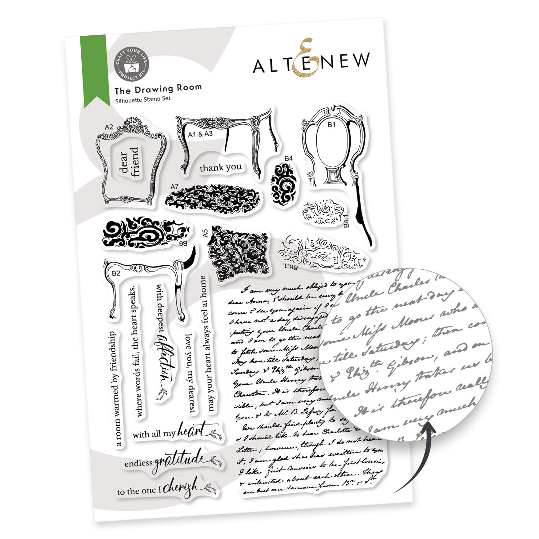 Craft Your Life Project Kit: The Drawing Room - Altenew