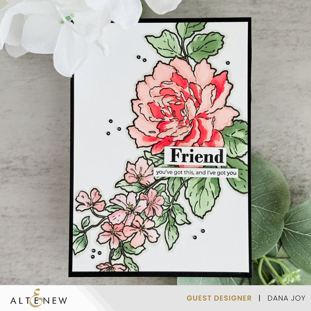 Build-A-Garden: Garland Grace Add-On Die Set - Altenew