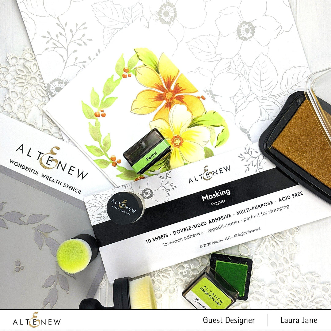 Hefei Reiz Innovative Tech. Co.,Ltd. Adhesives Masking Paper (10 sheet/set)