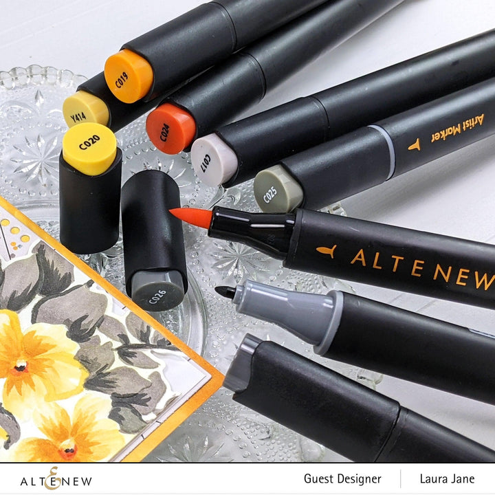 Altenew Alcohol Ink Bundle Beach Garden Artist Alcohol Markers Set & Alcohol Ink Bundle