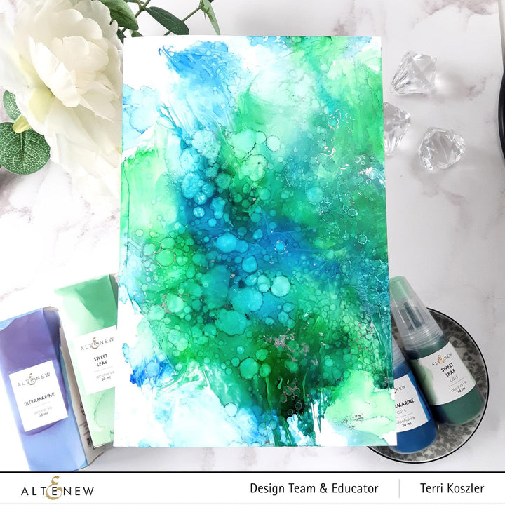 Be Creative Arts Crafts Alcohol Ink Sweet Leaf Alcohol Ink