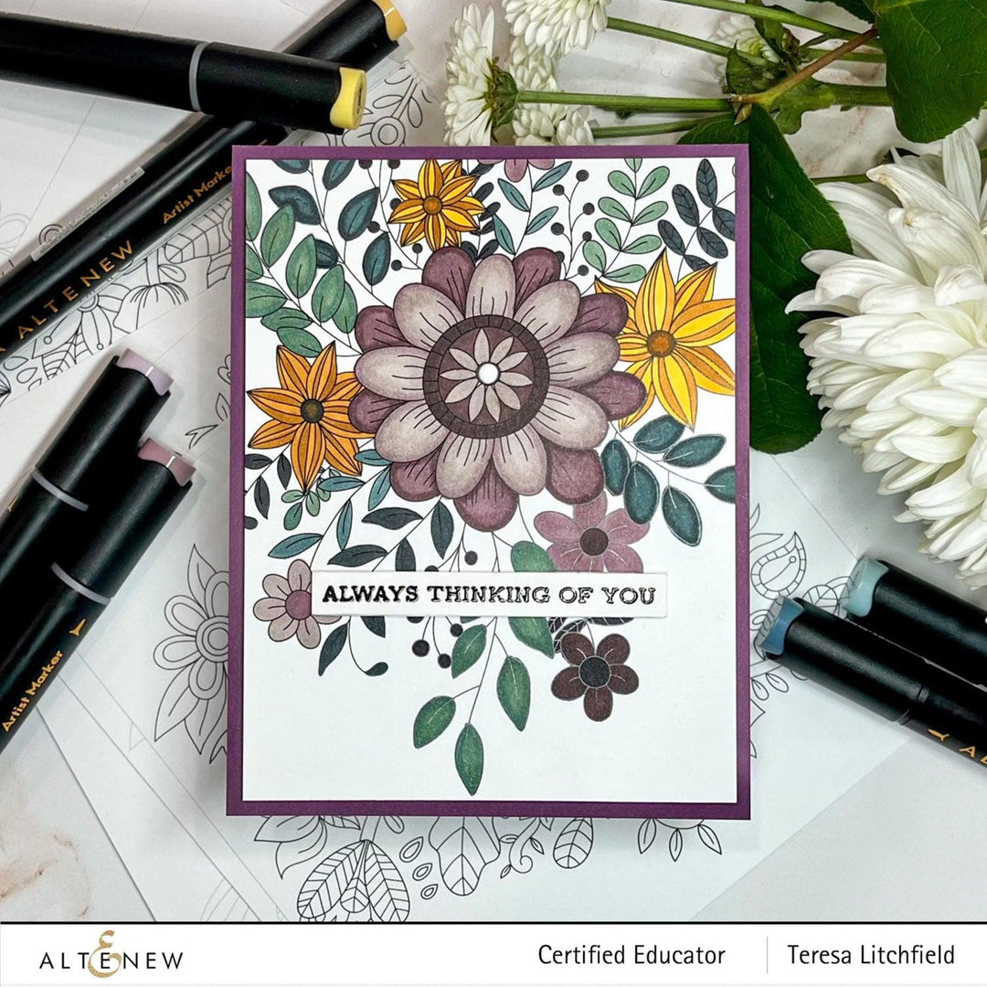 Altenew Alcohol Marker Bundle Artist Alcohol Markers Bundle (120 Colors)