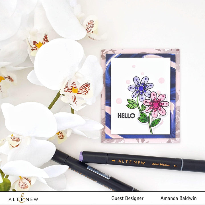 Be Creative Arts Crafts Alcohol Markers Artist Alcohol Markers Cherry Blossom Set