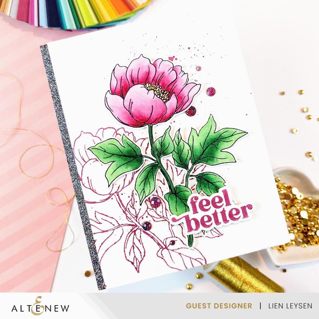 Altenew Betterpress Plate Bundle Delightful Blossoms Press Plate Bundle