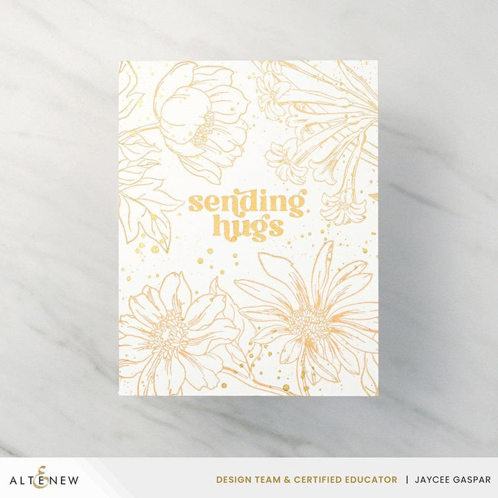 Spellbinders Betterpress Plates Billowing Flower Press Plates