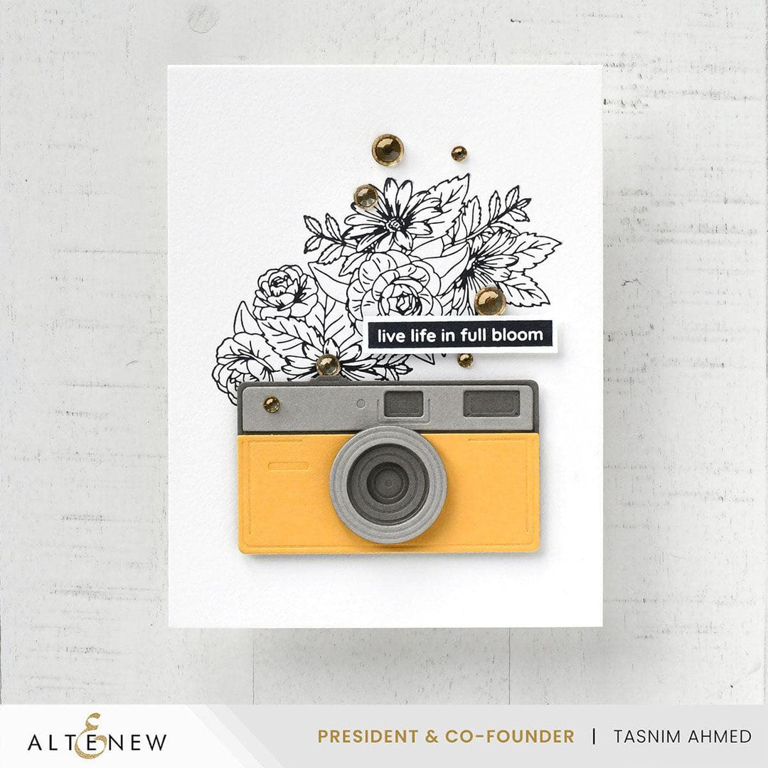 Blooming Floral Swag Press Plate Set