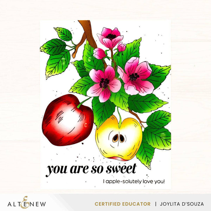 Blossoming Apple Press Plate Set