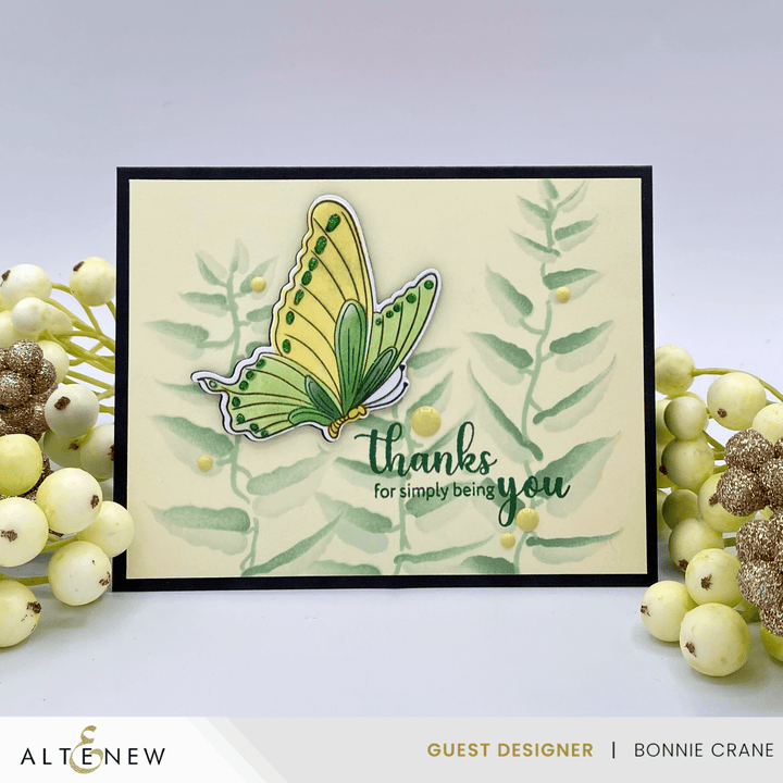 Cascading Vines Press Plate Set