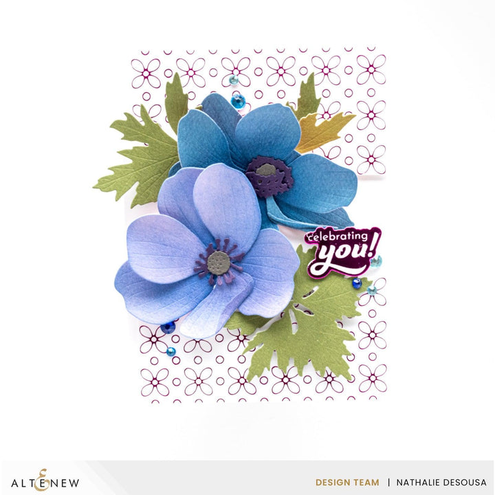 Celebration Sentiments Press Plate Set