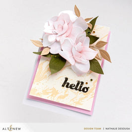 Essential Textures: Gilded Marble Press Plate