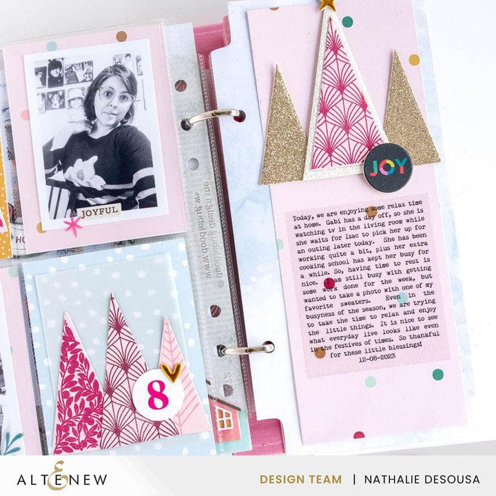 Festive Triangles Press Plates