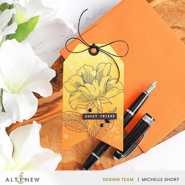 Spellbinders Betterpress Plates Floral Engravings Press Plates