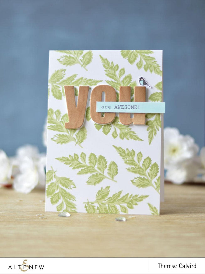 Altenew Build-A-Flower Set Build-A-Flower: Carnation Layering Stamp & Die Set