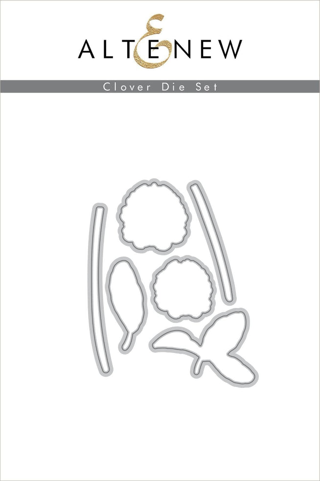 Altenew Build-A-Flower Set Build-A-Flower: Clover Layering Stamp & Die Set