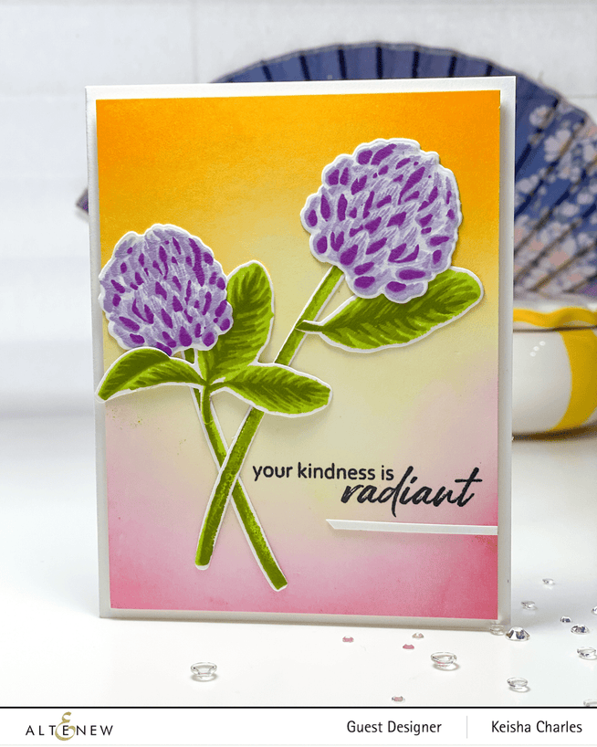 Altenew Build-A-Flower Set Build-A-Flower: Clover Layering Stamp & Die Set