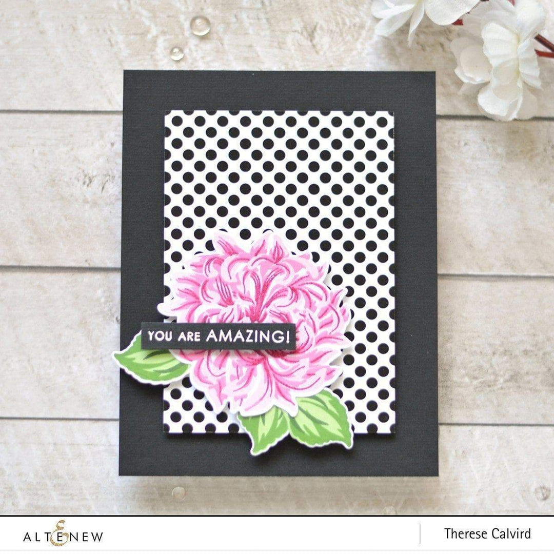Altenew Build-A-Flower Set Build-A-Flower: Japanese Mum Layering Stamp & Die Set