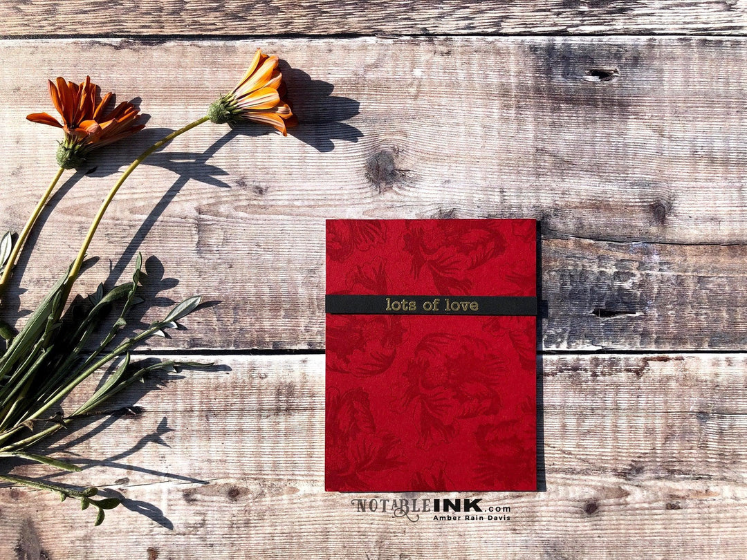 Altenew Build-A-Flower Set Build-A-Flower: Poppy Layering Stamp & Die Set