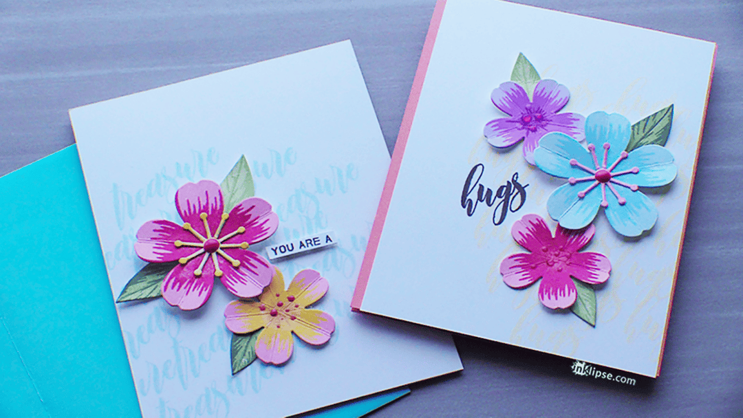 Altenew Build-A-Flower Set Build-A-Flower: Sakura Blossom Layering Stamp & Die Set